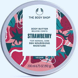 Amazon.com : The Body Shop Strawberry Body Butter – Nourishing &  Moisturizing Skincare for Normal Skin – Vegan – 6.75 oz : Beauty & Personal  Care